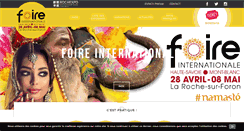 Desktop Screenshot of foire-internationale74.com